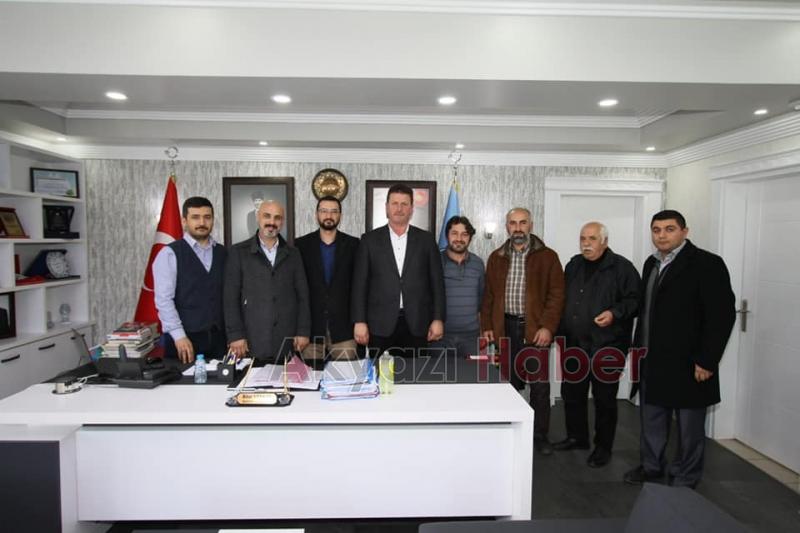 Akyazı Basın Birliğinden Başkan Soykana Nezaket Ziyareti