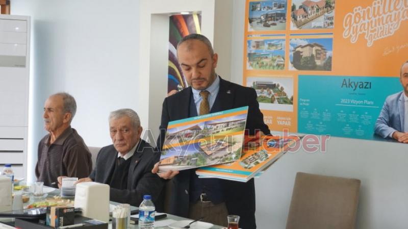 Akyazı Belediye Başkan Aday Adayı Selçuk Yaşar Projelerini anlattı