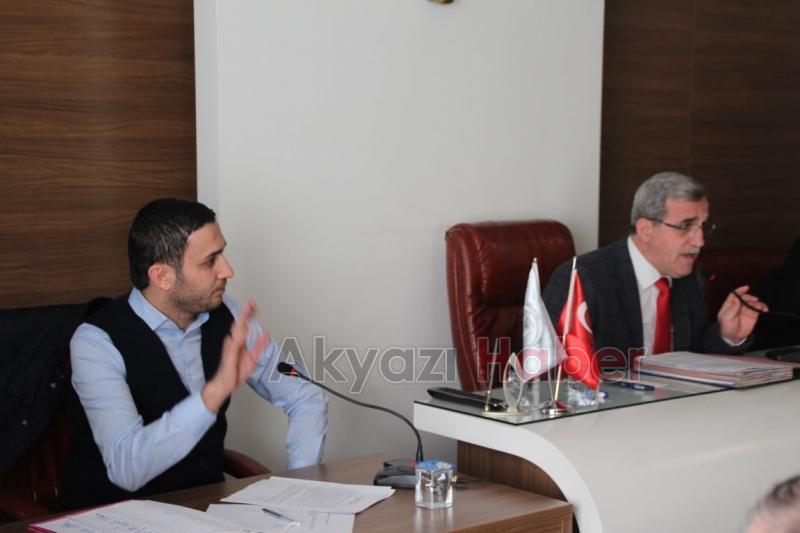 Akyazı Belediye yılın İlk Meclis Toplantısını Yaptı