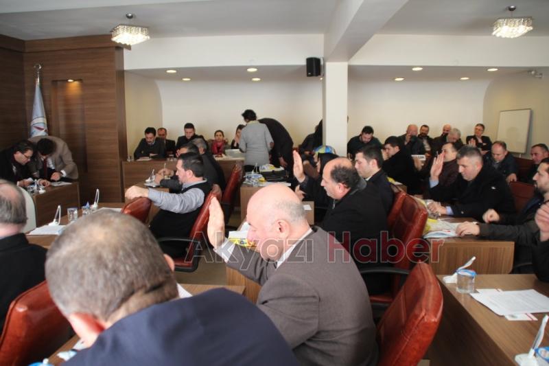 Akyazı Belediye yılın İlk Meclis Toplantısını Yaptı