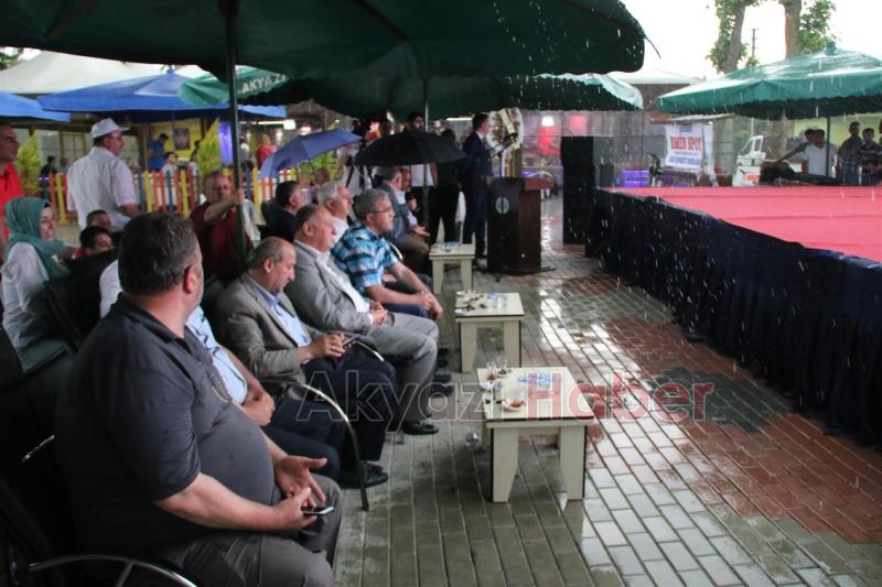 AKYAZI BELEDİYESİ 112 PARK YAPILAN TÖRENLE AÇILDI