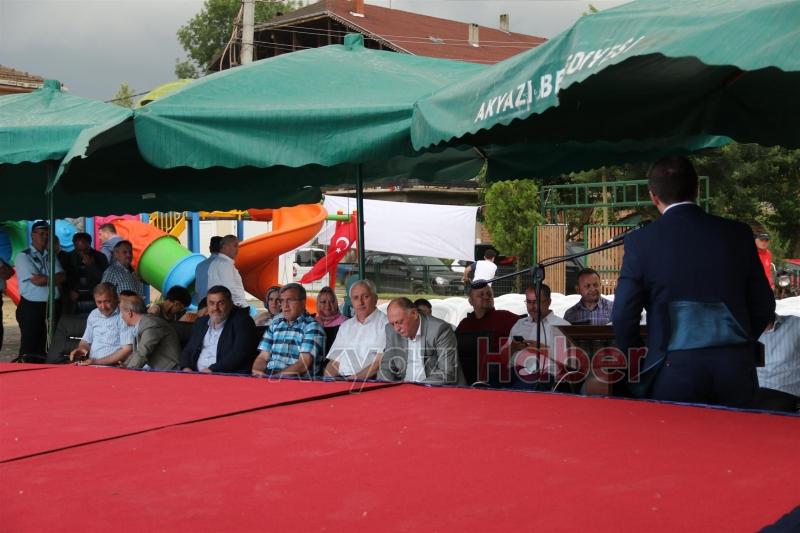 AKYAZI BELEDİYESİ 112 PARK YAPILAN TÖRENLE AÇILDI