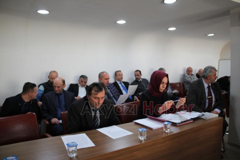 Akyazı Belediyesi Aralık Ayı Meclis Toplantısı gerçekleşti
