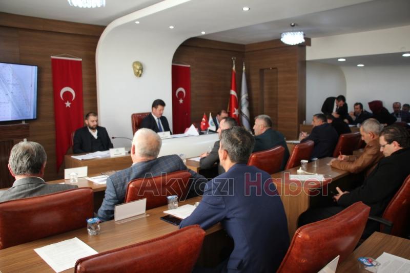 Akyazı Belediyesi Aralık Ayı Meclis Toplantısı gerçekleşti
