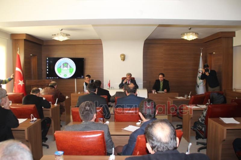 Akyazı Belediyesi Aralık Ayı Meclis Toplantısı Yapıldı