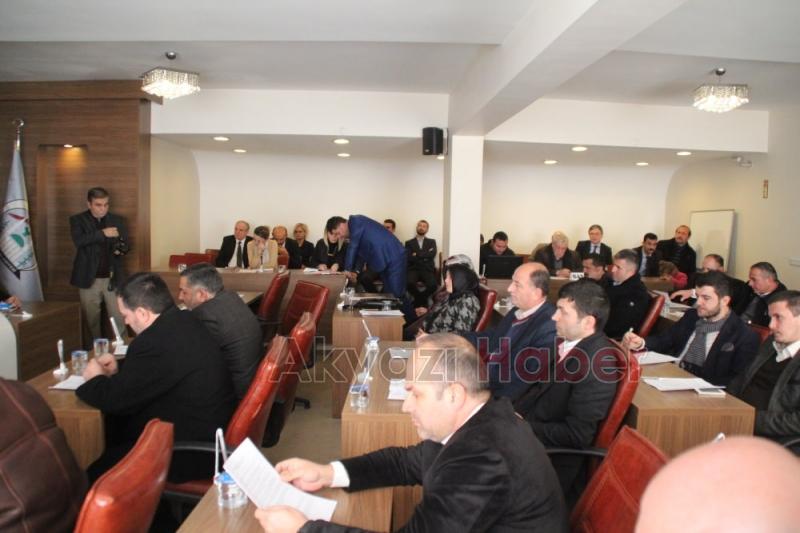 Akyazı Belediyesi Aralık Ayı Meclis Toplantısı Yapıldı