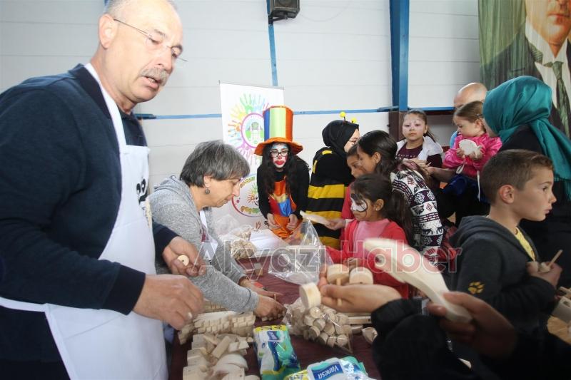 AKYAZI BELEDİYESİ ÇOCUK KULÜBÜNDEN ÇOK ÖZEL ETKİNLİK