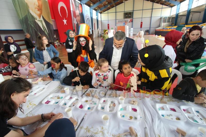 AKYAZI BELEDİYESİ ÇOCUK KULÜBÜNDEN ÇOK ÖZEL ETKİNLİK