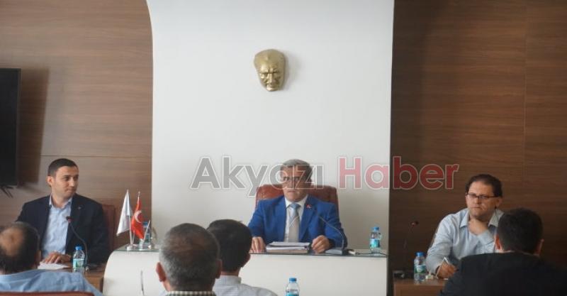 Akyazı Belediyesi Ekim ayı meclis toplantısı yapıldı