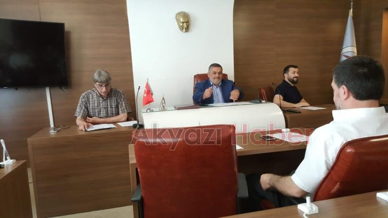 Akyazı Belediyesi Haziran Ayı Meclis Toplantısı Yapıldı