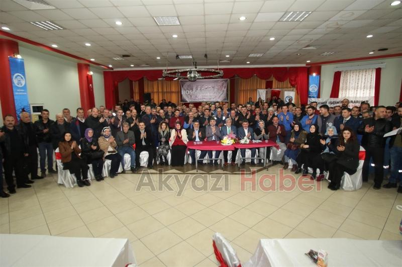 AKYAZI BELEDİYESİ İŞÇİ TOPLANTISI GERÇEKLEŞTİRİLDİ