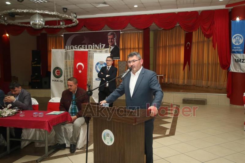 AKYAZI BELEDİYESİ İŞÇİ TOPLANTISI GERÇEKLEŞTİRİLDİ