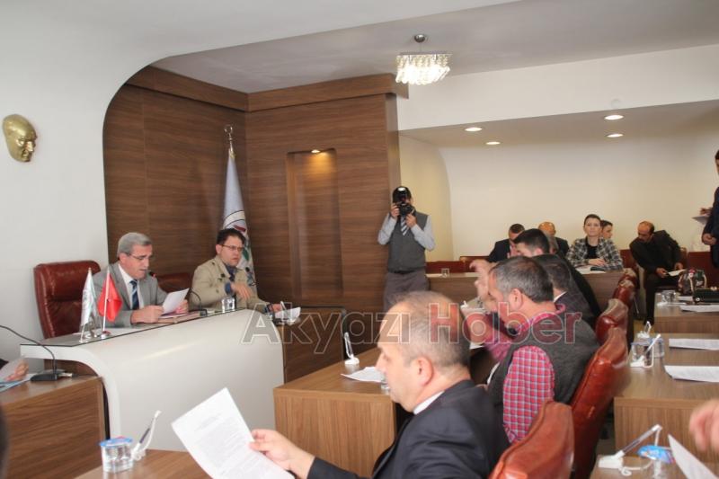  AKYAZI BELEDİYESİ KASIM AYI MECLİS TOPLANTISI YAPILDI