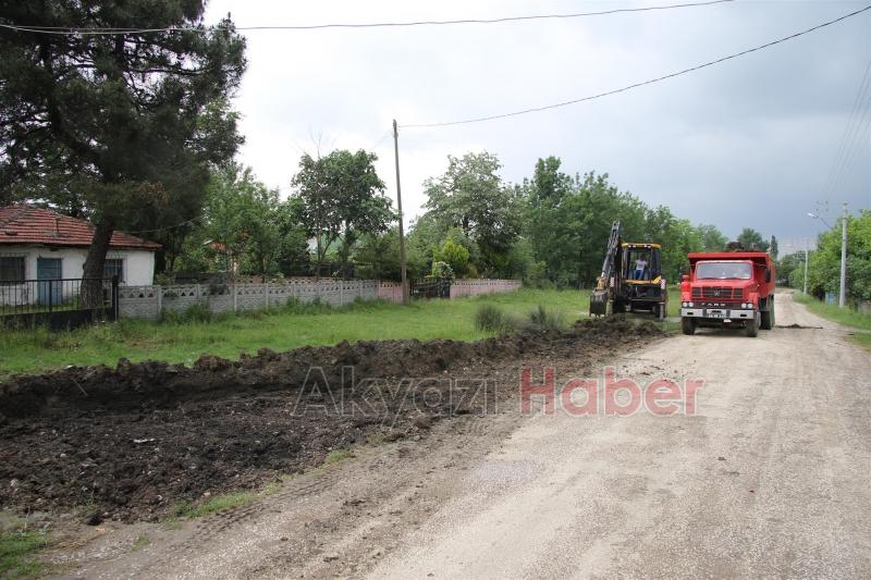 AKYAZI BELEDİYESİ KIŞA HAZIRLIK ÇALIŞMALARINA BAŞLADI