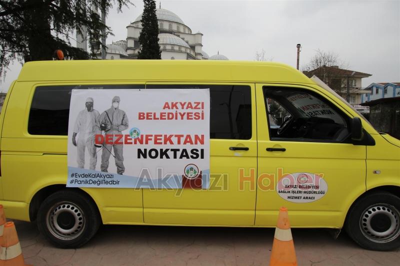 Akyazı Belediyesi Koronavirüs salgını  boyunca yaptığı hizmetler