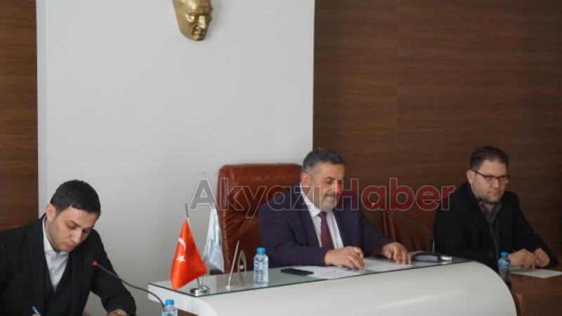 AKYAZI BELEDiYESi  MART AYI MECLiS  TOPLANTISI YAPILDI