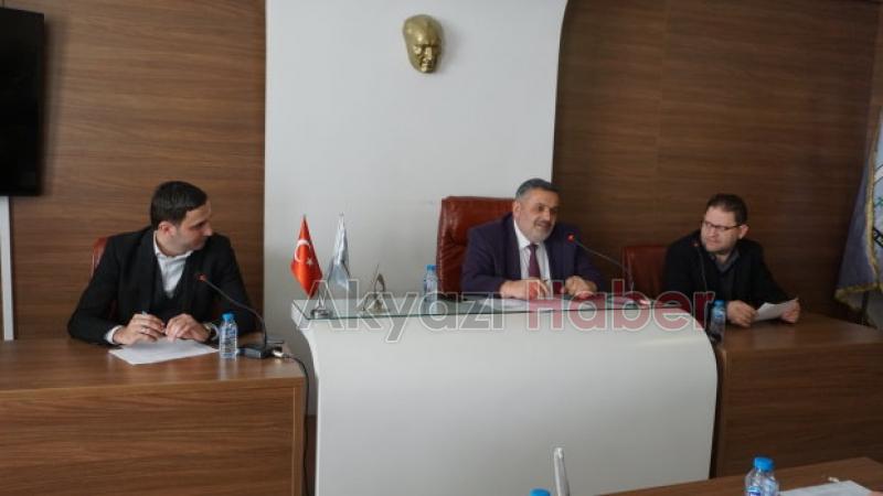 AKYAZI BELEDiYESi  MART AYI MECLiS  TOPLANTISI YAPILDI