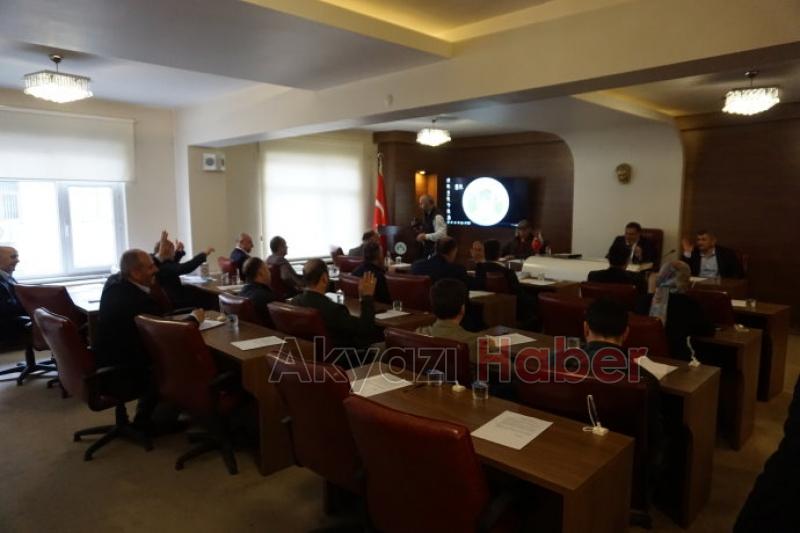 Akyazı Belediyesi Mayıs ayı Meclis Toplantısı gerçekleştirildi