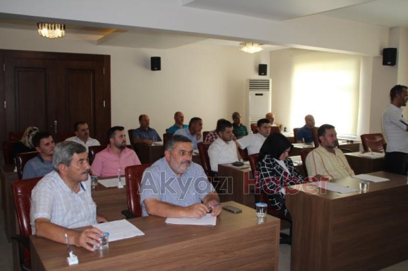 Akyazı Belediyesi Ağustos Ayı Meclis Toplantısı Yapıldı