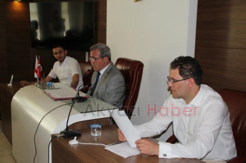 Akyazı Belediyesi Ağustos Ayı Meclis Toplantısı Yapıldı
