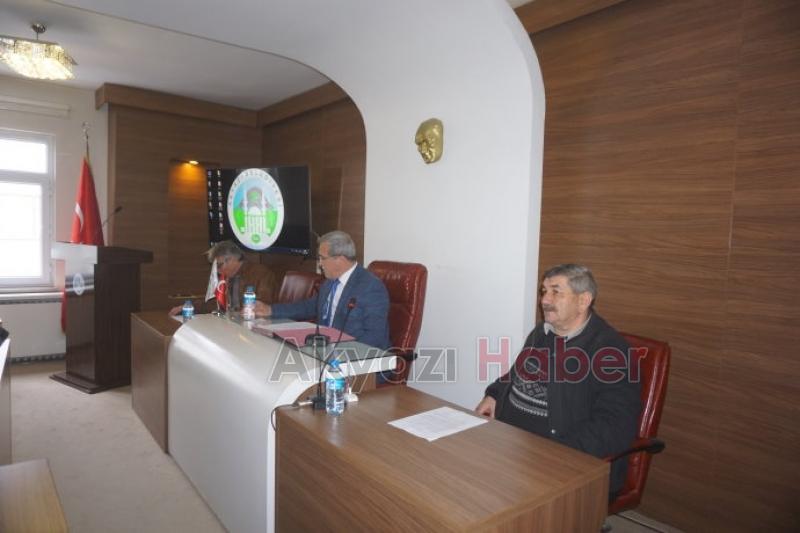 Akyazı Belediyesi Meclisi yılın ilk toplantısını yaptı