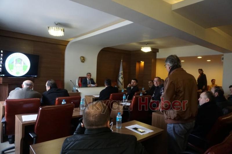 Akyazı Belediyesi Meclisi yılın ilk toplantısını yaptı