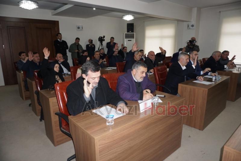 Akyazı Belediyesi  Ocak Ayı Meclis Toplantısı Gerçekleştirildi