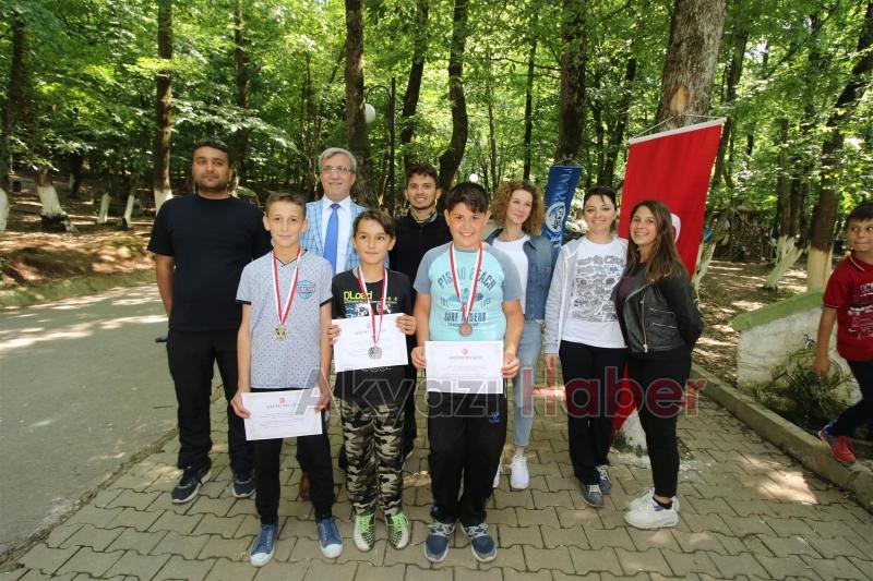 AKYAZI BELEDİYESİ ORYANTİRİNG ŞENLİĞİ ORMANPARK’TA YAPILDI