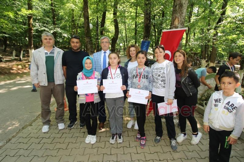 AKYAZI BELEDİYESİ ORYANTİRİNG ŞENLİĞİ ORMANPARK’TA YAPILDI