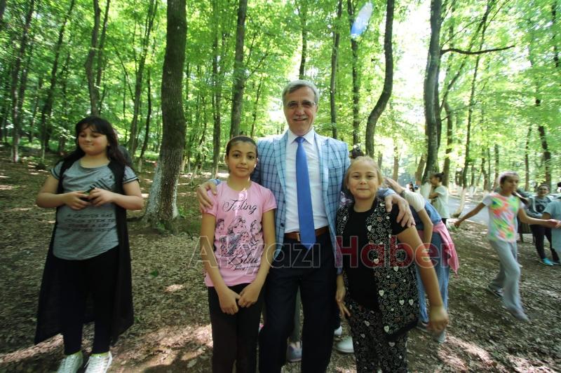 AKYAZI BELEDİYESİ ORYANTİRİNG ŞENLİĞİ ORMANPARK’TA YAPILDI