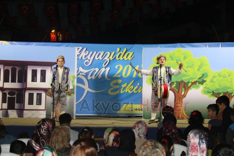 AKYAZI BELEDİYESİ RAMAZAN ETKİNLERİ HER GÜN BAŞKA BİR HEYECAN