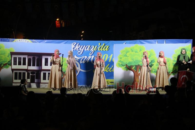 AKYAZI BELEDİYESİ RAMAZAN ETKİNLERİ HER GÜN BAŞKA BİR HEYECAN