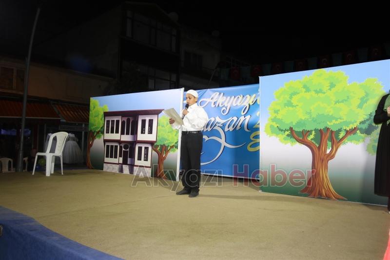 AKYAZI BELEDİYESİ RAMAZAN ETKİNLERİ HER GÜN BAŞKA BİR HEYECAN