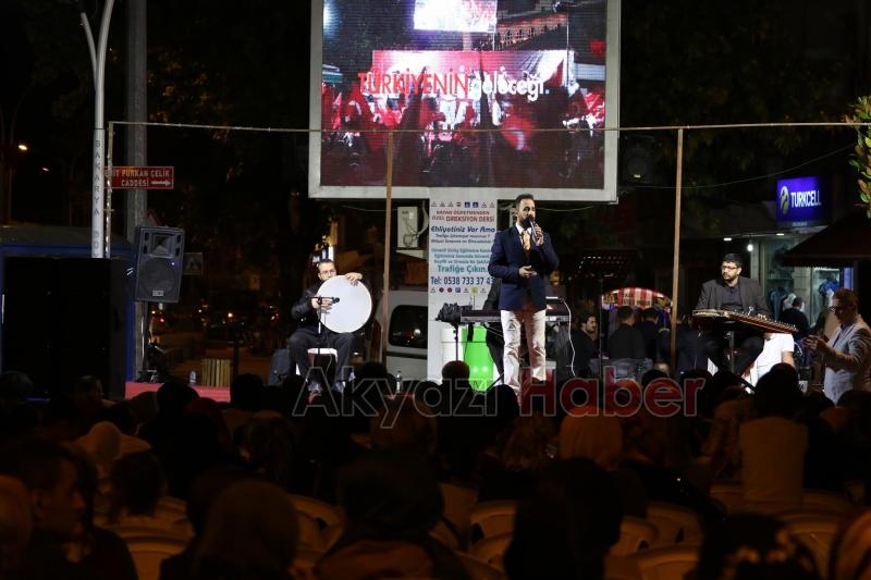 AKYAZI BELEDİYESİ RAMAZAN ETKİNLİKLERİ PROGRAMINDA MURAT ANLAR’DAN İLAHİ KONSERİ