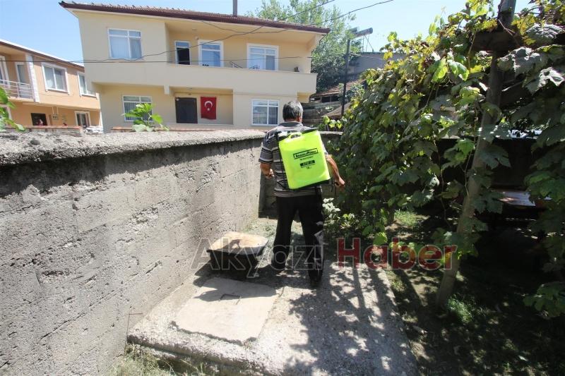 AKYAZI BELEDİYESİ SAĞLIK İŞLERİ YOĞUN TEMPO ÇALIŞIYOR