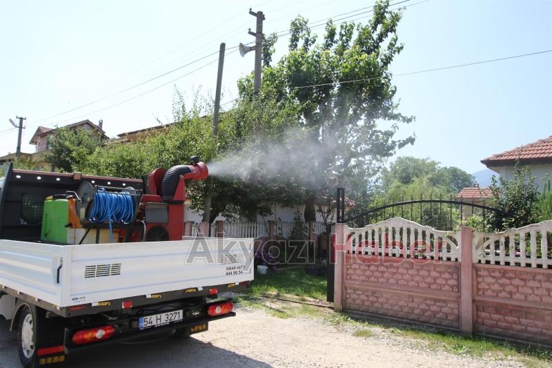 AKYAZI BELEDİYESİ SAĞLIK İŞLERİNDEN ANINDA MÜDAHALE