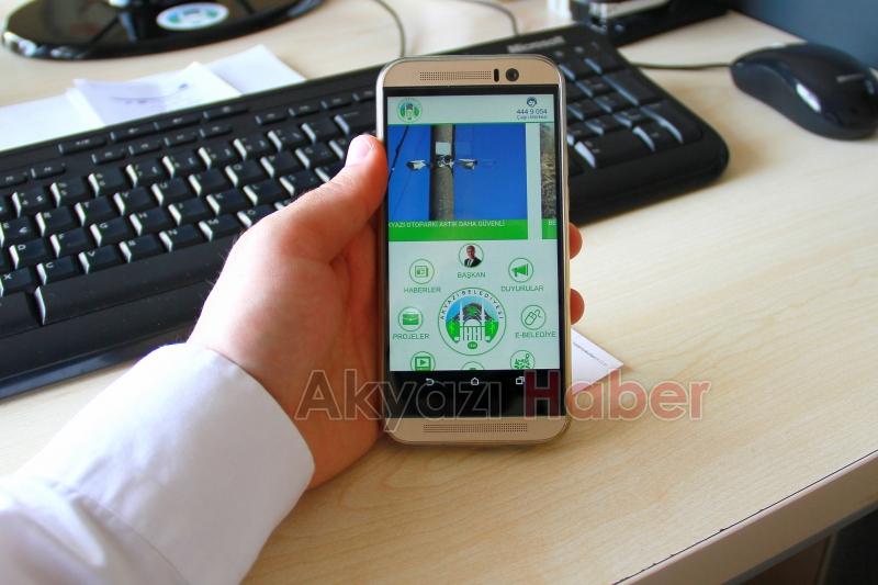 AKYAZI BELEDİYESİ WEB SİTESİ MOBİL TELEFONUNUZDA