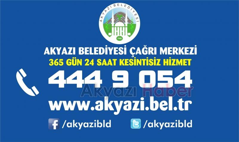 AKYAZI BELEDİYESİ WHATSAPP DESTEK HATTI DEVREDE