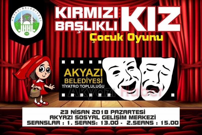 AKYAZI BELEDİYESİNDEN 23 NİSAN’DA ÇOCUKLARA ÇİFTE ETKİNLİK