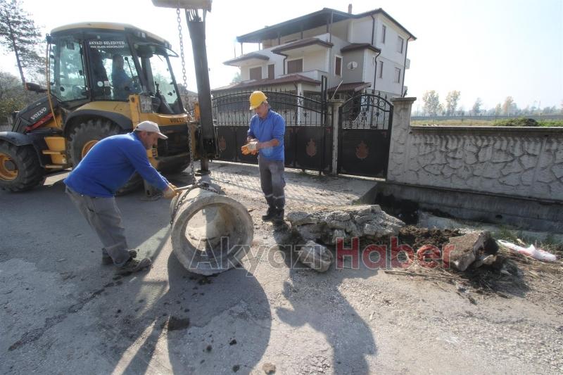 AKYAZI BELEDİYESİNDEN  KIŞ AYLARINA HAZIRLIK
