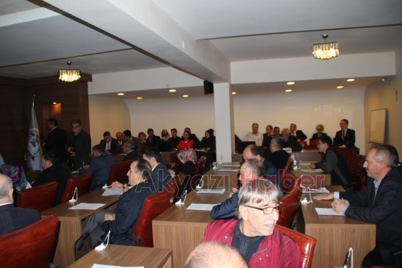 Akyazı Belediyesinin Kasım Ayına ait olağan Meclis toplantısı yapıldı