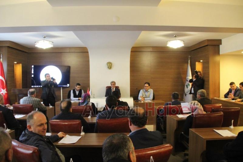 Akyazı Belediyesinin Kasım Ayına ait olağan Meclis toplantısı yapıldı