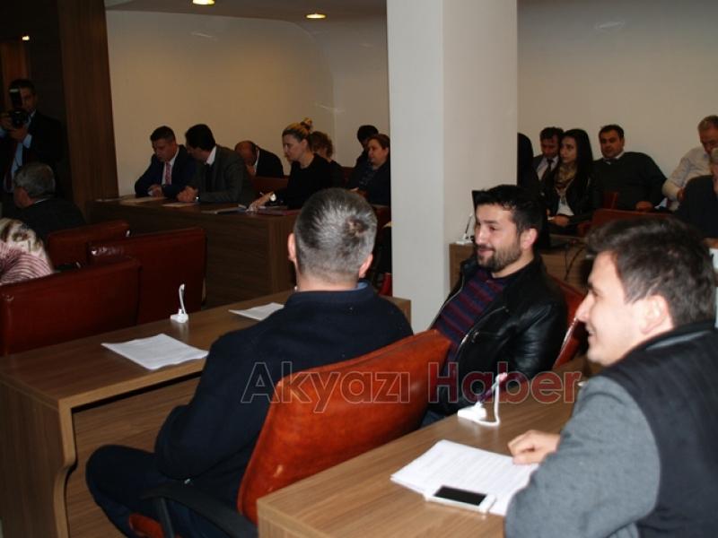 Akyazı Belediyesinin Kasım Ayına ait olağan Meclis toplantısı yapıldı