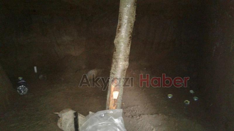 Akyazı Çıldırlarda Sığınak Bulundu