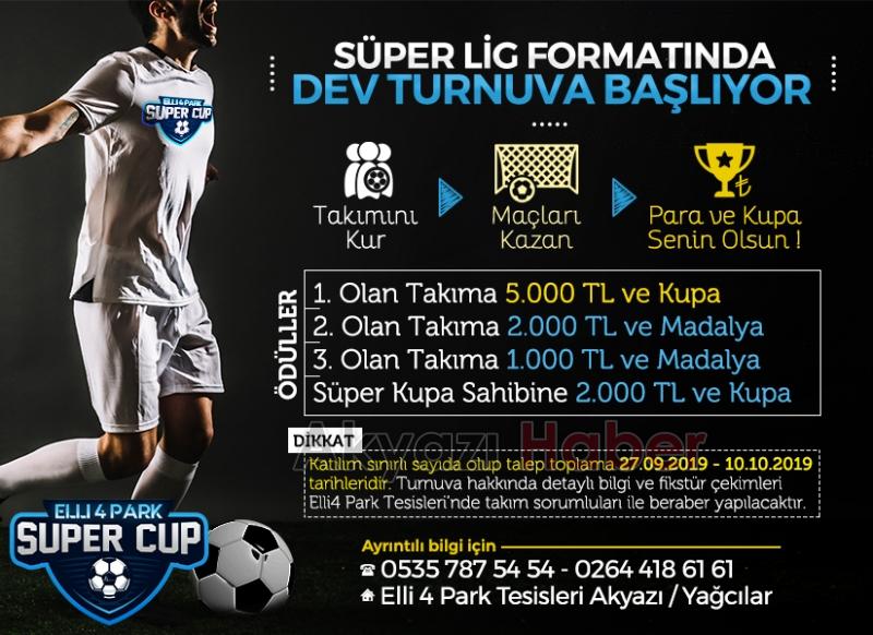 Akyazı CUP Başlıyor