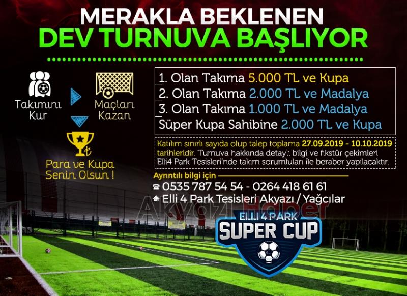 Akyazı CUP Başlıyor