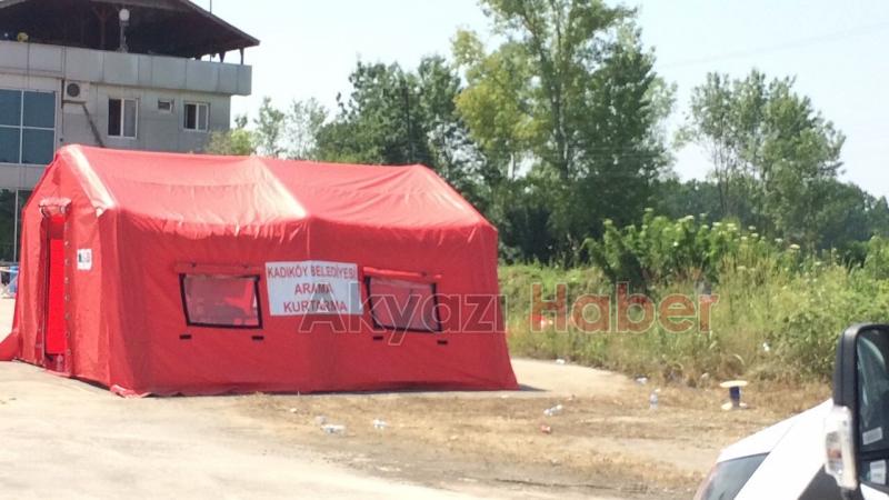 Akyazı D100 Karayolu Kenarında Kılıçdaroğlu İçin Hummalı Çalışma