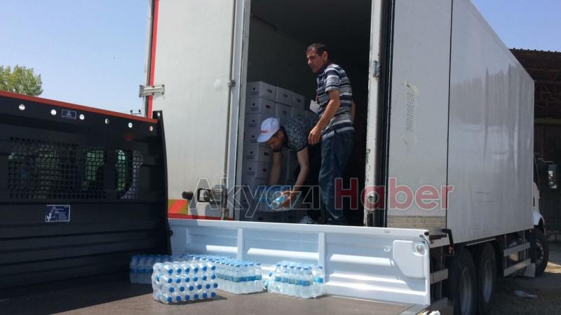 Akyazı D100 Karayolu Kenarında Kılıçdaroğlu İçin Hummalı Çalışma