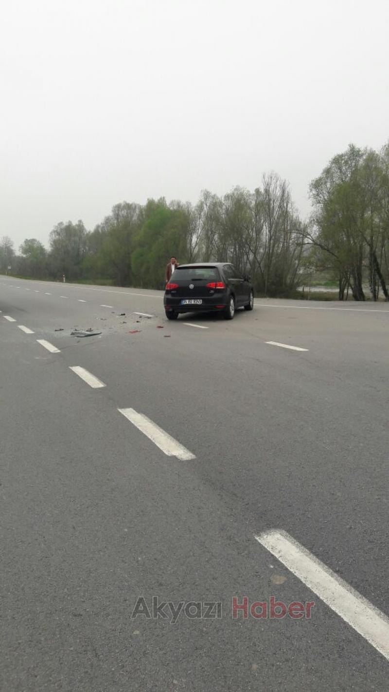 Akyazı D140 Karayolunda Kaza