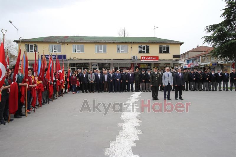 AKYAZI DA 18 MART ÇANAKKALE ZAFER KUTLAMALARI YAPILDI